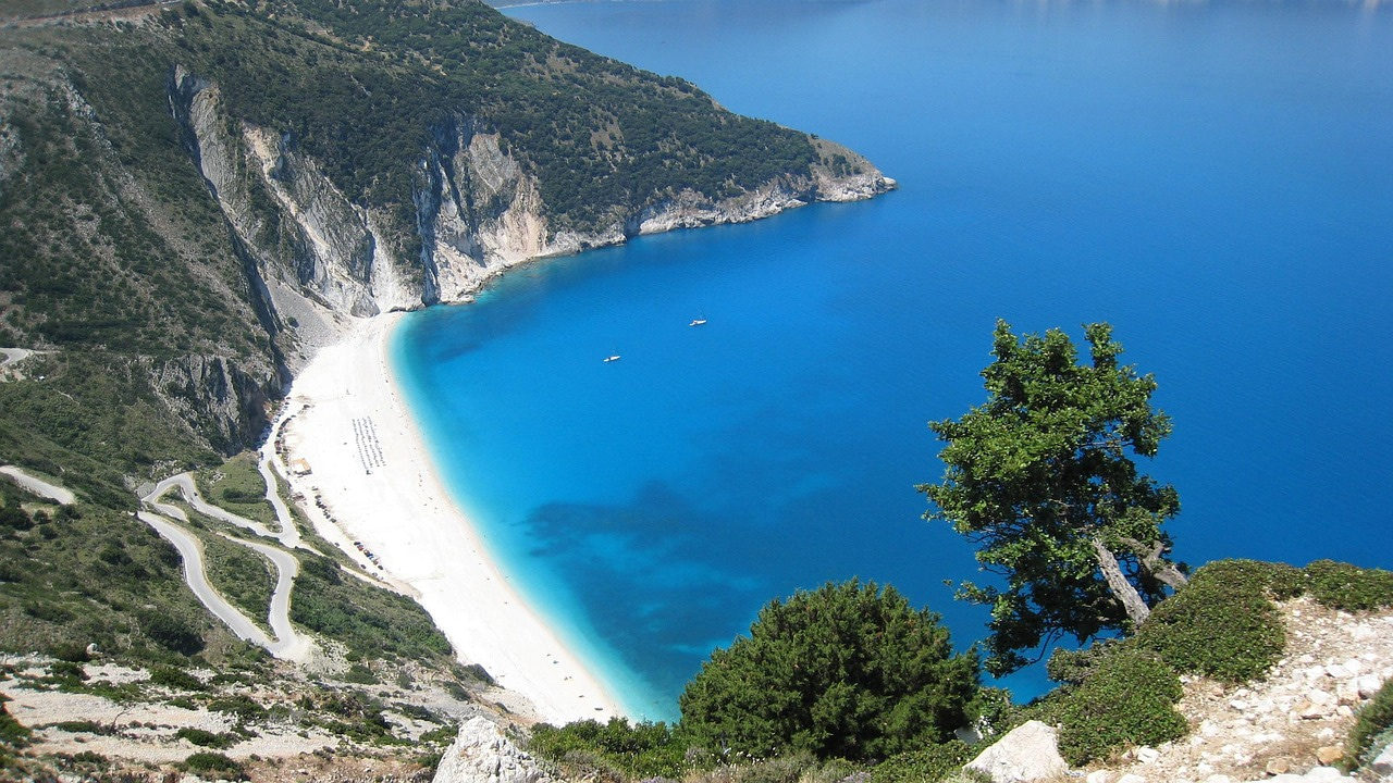 Grecia y sus playas sublimes nos deslumbran con sus colores.